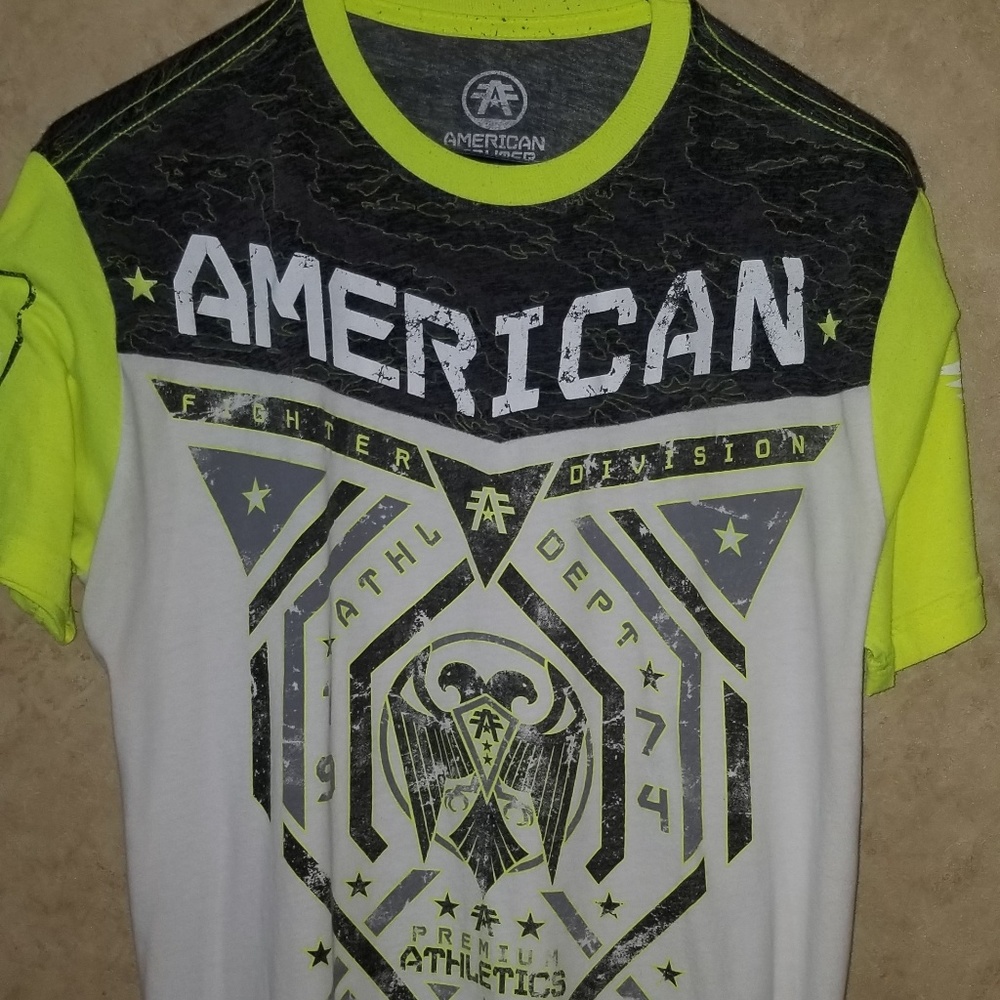American fighter tshirt
